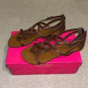 Candie’s Brown Sandals